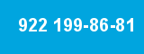 922 199-86-81 922 199-86-81